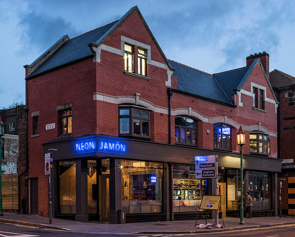 Neon Jamon Berry St Liverpool